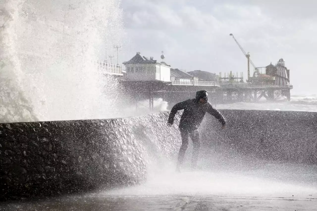 Country braces itself as Storm Agnes prepares to make landfall with 75mph winds