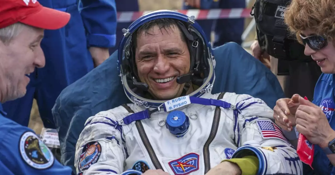 NASA astronaut Frank Rubio back on Earth after record spaceflight