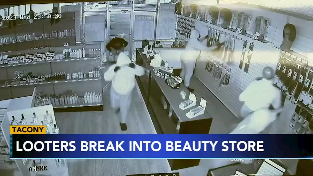 Beauty supply store in Tacony hit during second night of looting; 18 additional arrests made