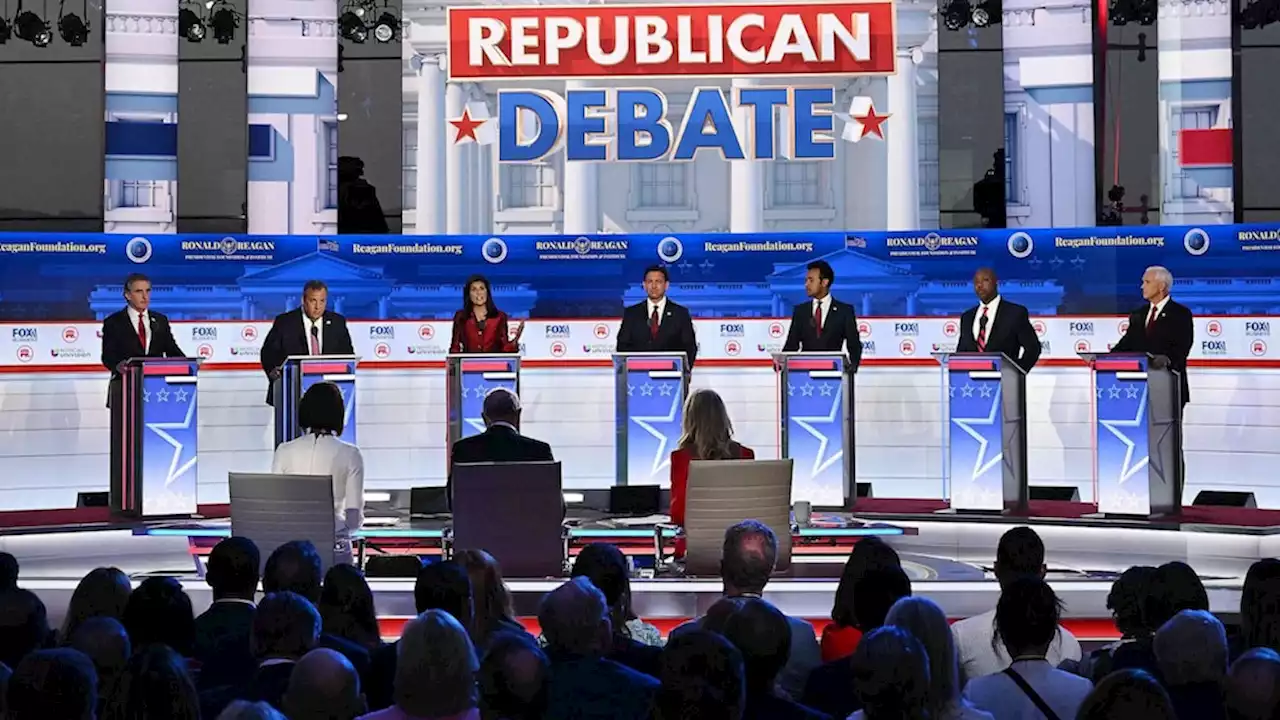 5 takeaways from the GOP debate: Haley scoffs at Ramaswamy, DeSantis goes after Trump