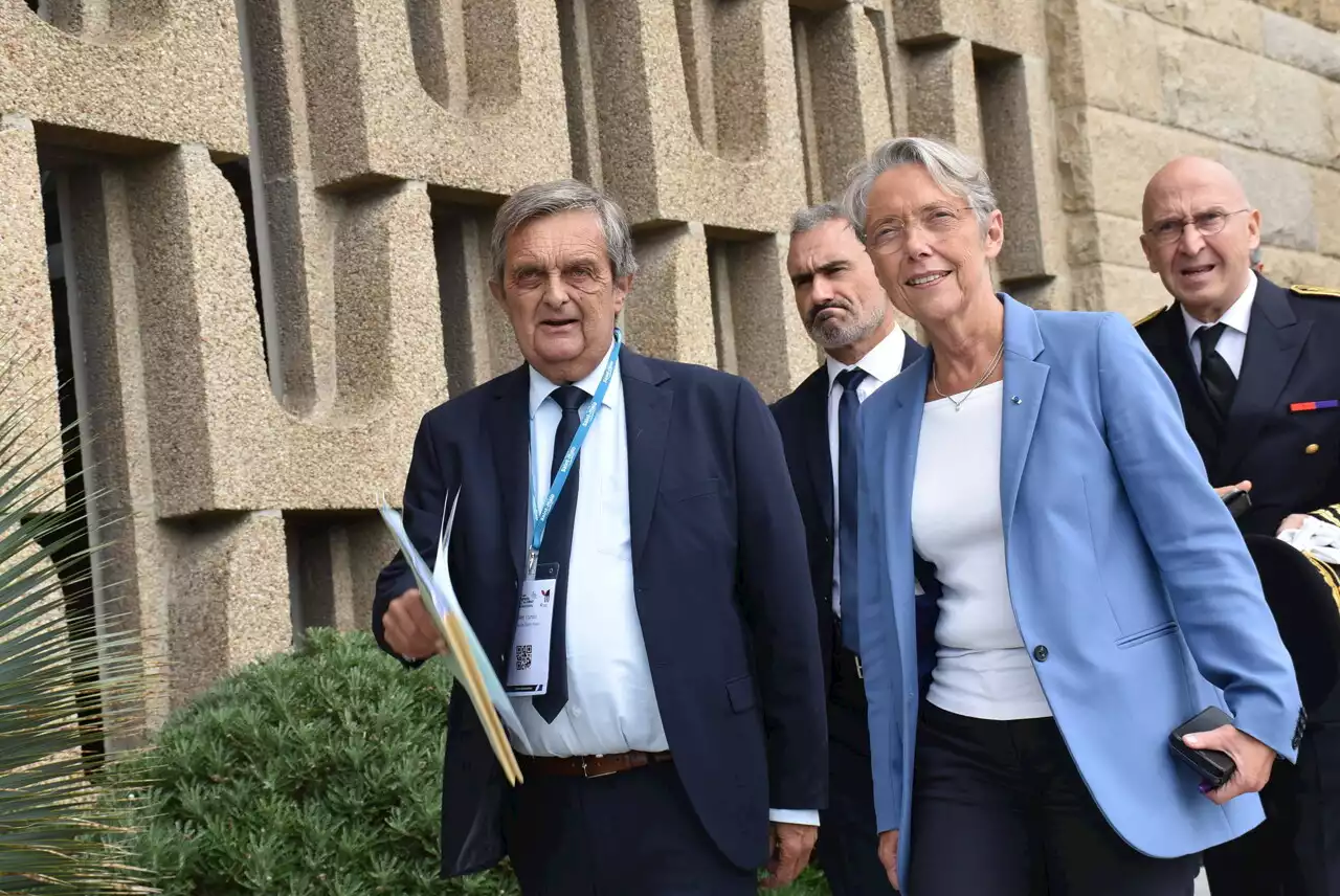 Cinq choses à retenir de la visite d'Elisabeth Borne à Saint-Malo