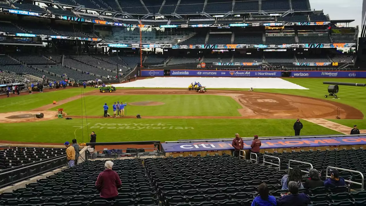 Mets owner Steve Cohen apologizes to Marlins for soggy field that forced doubleheader