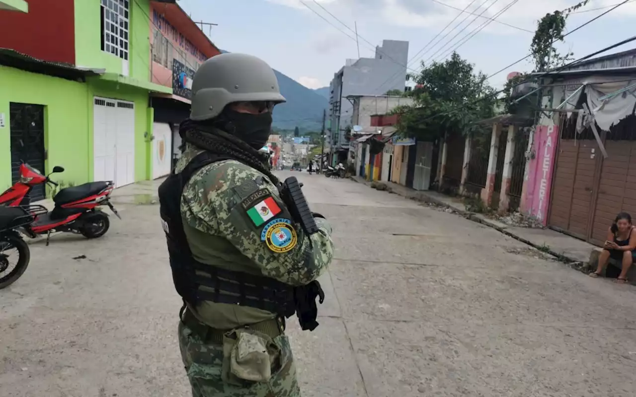 'Por el momento se mantiene un espacio de tranquilidad', dicen militares al entrar a Frontera Comalapa