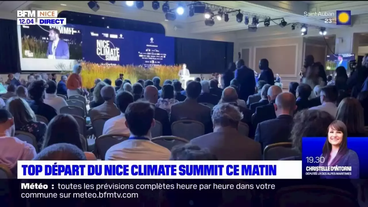 Top Départ Pour La Troisième édition Du Nice Climate Summit Qui Se ...