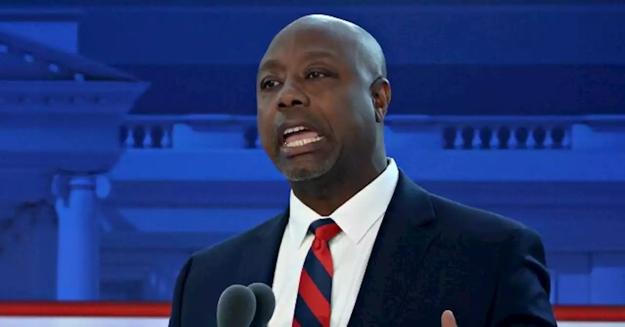 Tim Scott Attacks Striking Auto Workers in First Question at GOP Debate