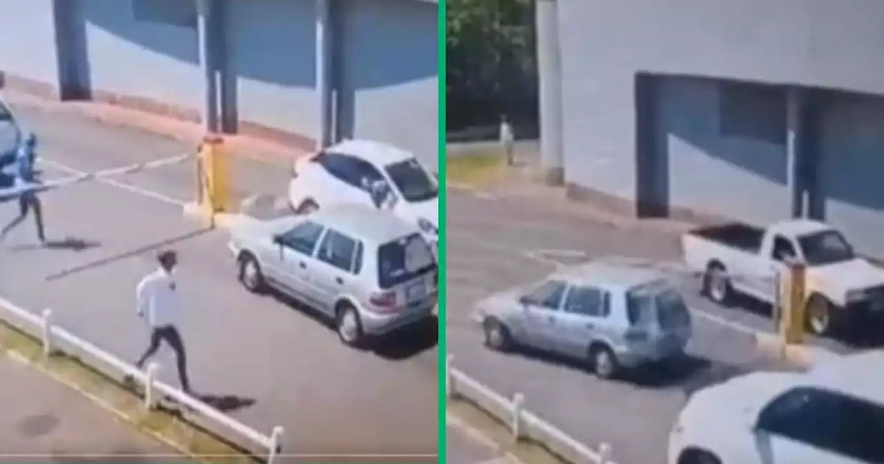 'A legend': Tazz driver fights crime by running over thief, SA applauds