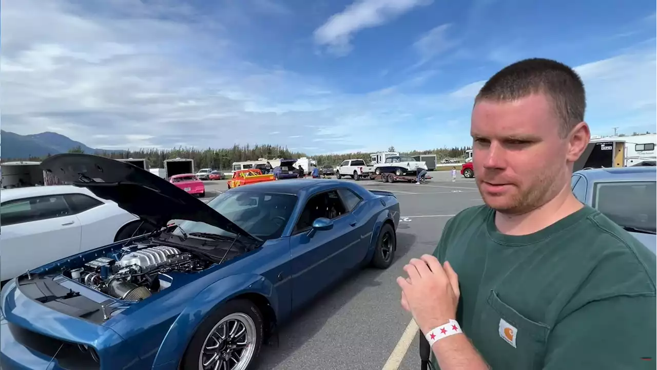 Watch World's Fastest Blind Drag Racer Reach 123 MPH In His New Challenger Super Stock