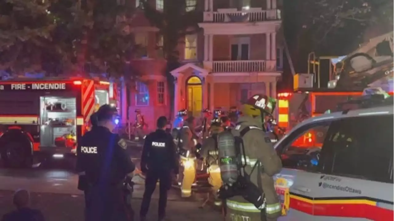 Woman critically hurt in overnight Centretown fire