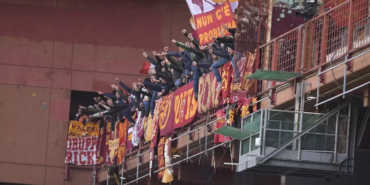 Roma, i tifosi già a Genova: in 1870 a Marassi, settore ospiti sold out