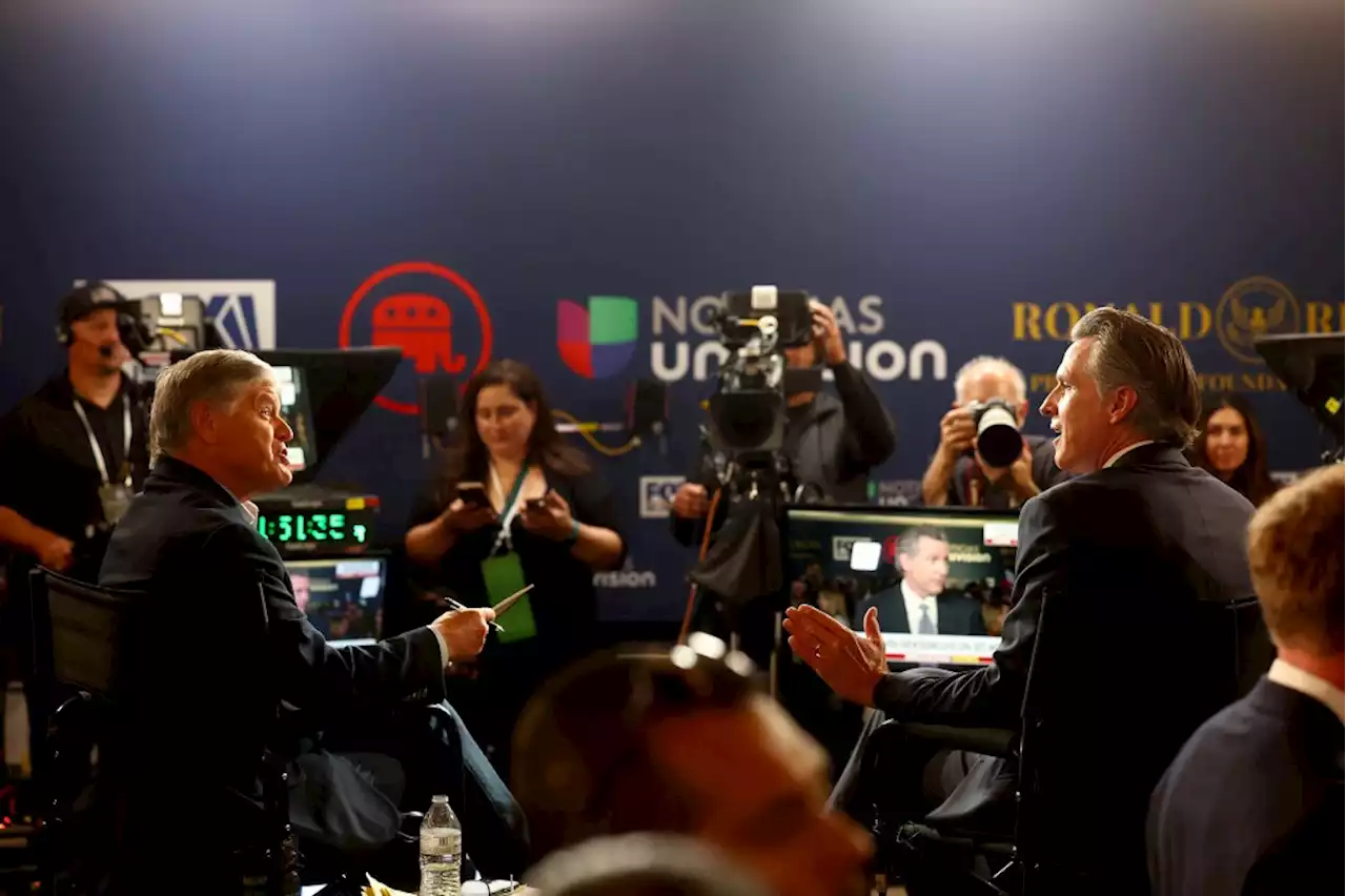 Gavin Newsom Was The Unexpected Star Of The GOP Debate Spin Room