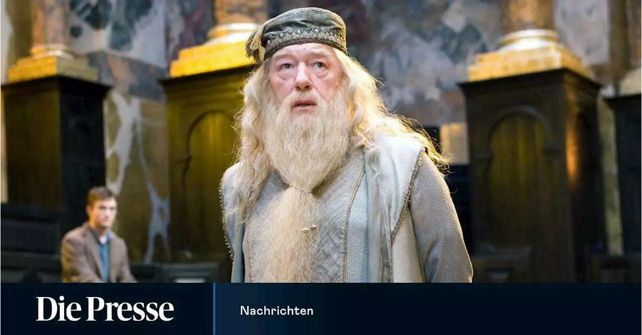 Er verkörperte die Weisheit: Dumbledore-Darsteller Michael Gambon...