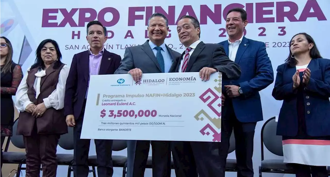 Programa Impulso Nafin + Hidalgo cuenta con 375 mdp de techo financiero: Menchaca