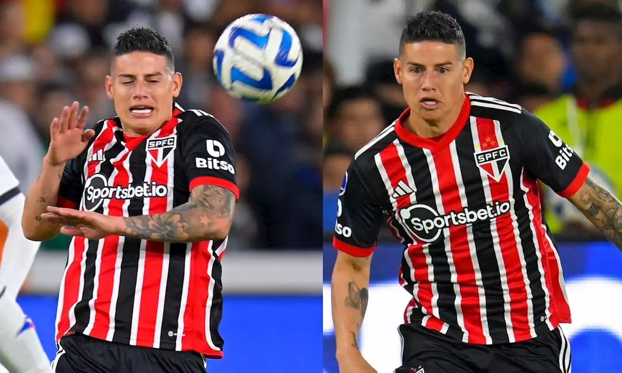 James Rodríguez: en Brasil se desbordan en elogios por gran partido con Sao Paulo