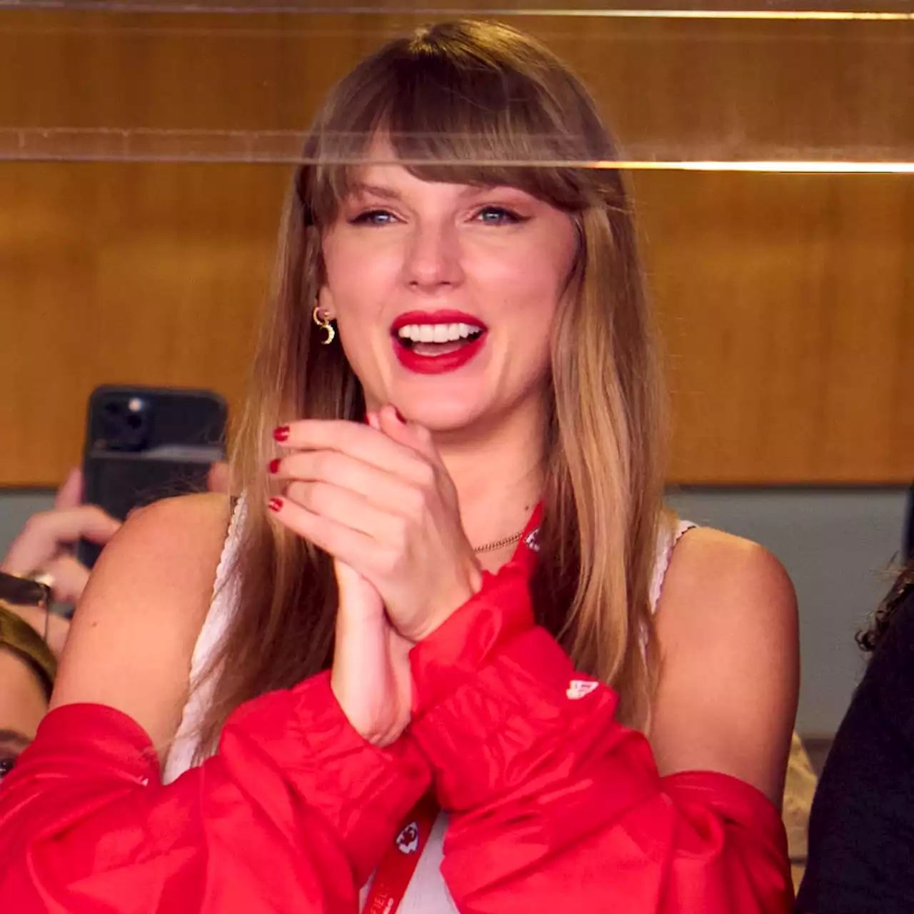 Investigating Taylor Swift's Flawless Red Lipstick at the Kansas City Chiefs Game