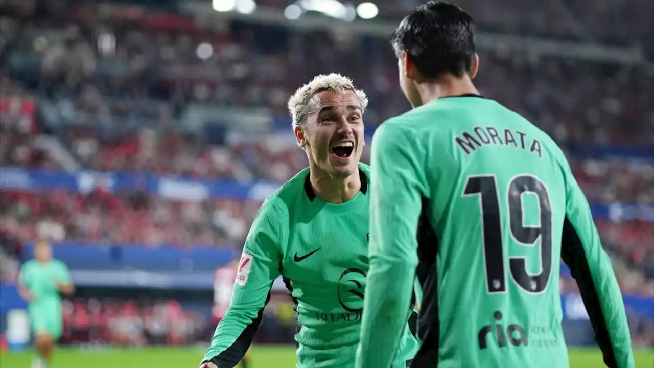 - Osasuna - Atlético Madrid : Revivez en vidéo le but d'Antoine Griezmann en angle fermé