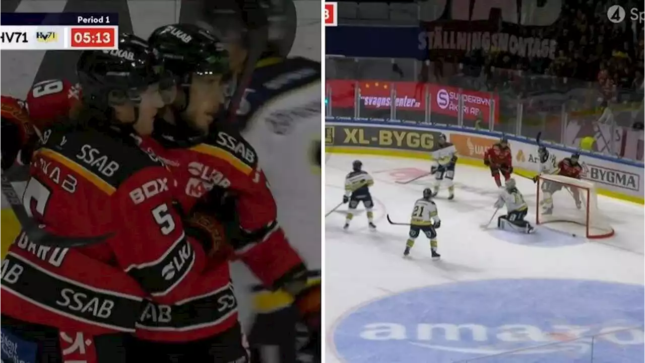 Stjärnans första SHL- mål – sedan 2014