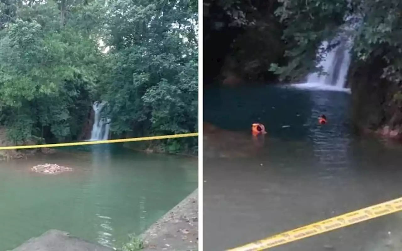 2 pelajar dikhuatiri lemas ketika mandi air terjun