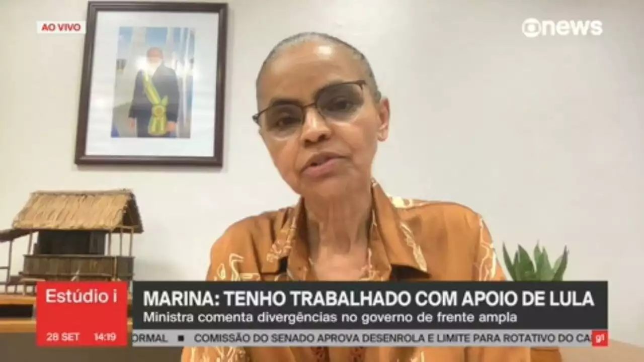 Marina Silva nega 'passagem de boiada' no governo Lula e diz ter diálogo com o agronegócio