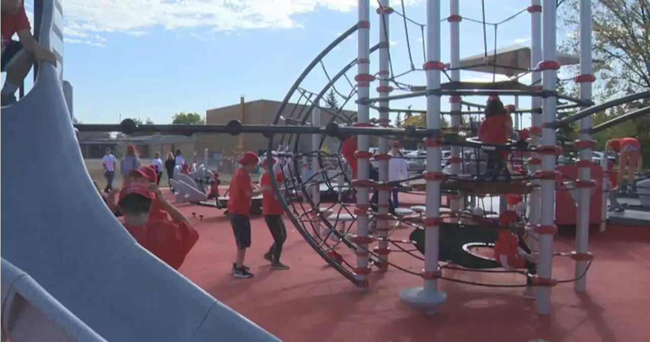 Regina’s Glencairn Park introduces new inclusive playground, spray pad