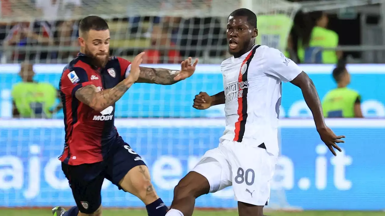 WATCH: Where was VAR?! USMNT star Yunus Musah dealt nasty blow to the head in AC Milan's Christian Pulisic-inspired win at Cagliari