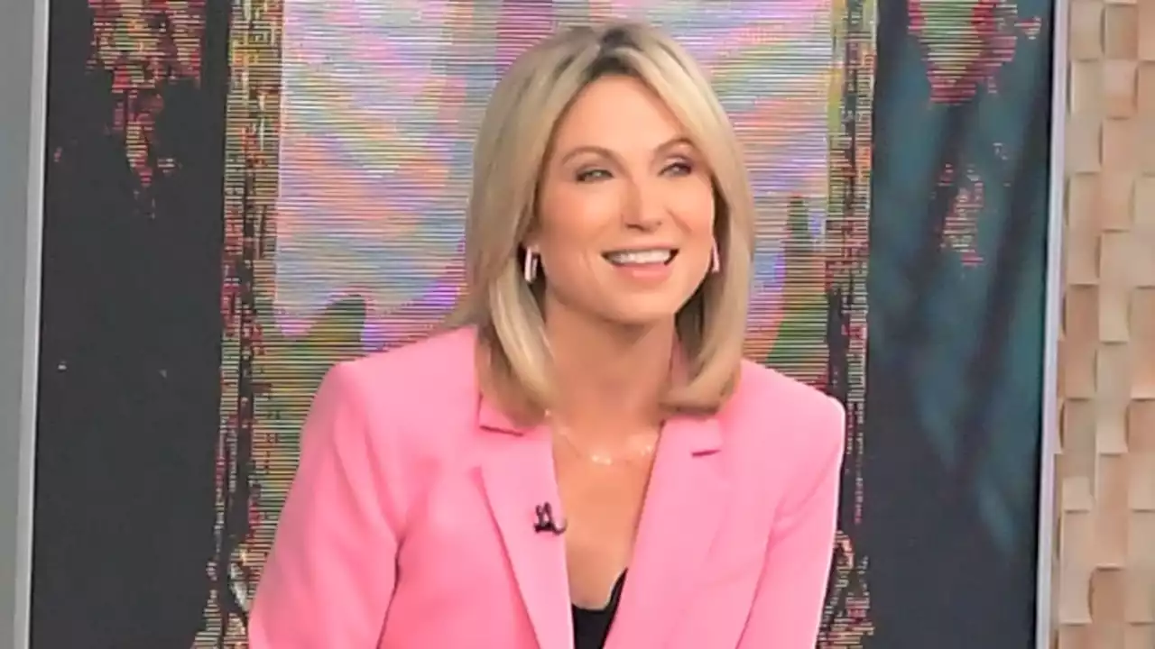 Amy Robach reacts to unexpected live TV moment involving former GMA co-star