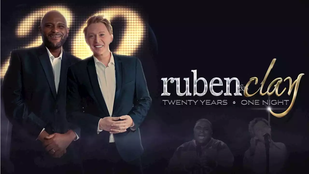 American Idol legends Ruben Studdard & Clay Aiken reunite for historic 'Twenty