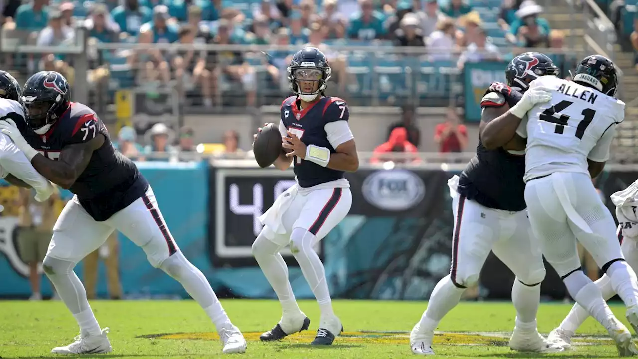 Texans' QB C.J. Stroud named NFL's Offensive Rookie of the Month