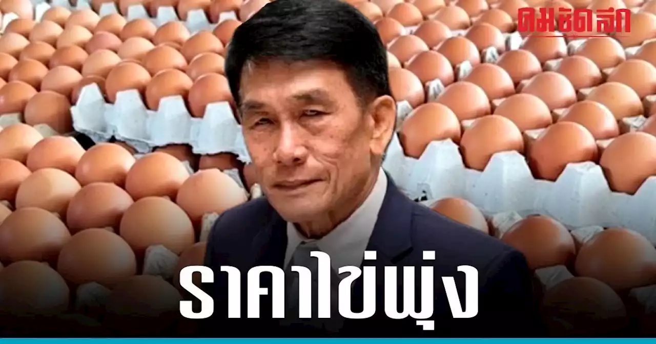 ‘กำนันอู๊ด’ แฉกลางสภา มีคนคุม 'กลไกราคาไข่' จี้ ‘รมว.พาณิชย์’ เร่งจัดการ