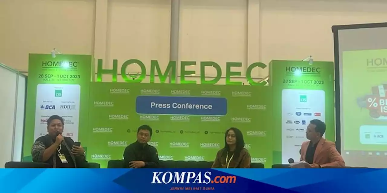 Digelar 4 Hari, Pameran Homedec 2023 Bidik Transaksi Rp 75 Miliar