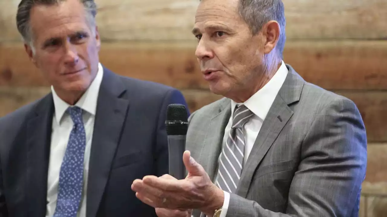 Rep. John Curtis 'very seriously' looking at a run for Mitt Romney's Senate seat