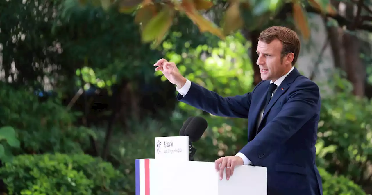 Macron propose une «autonomie à la Corse», «ni contre l’Etat ni sans l’Etat»