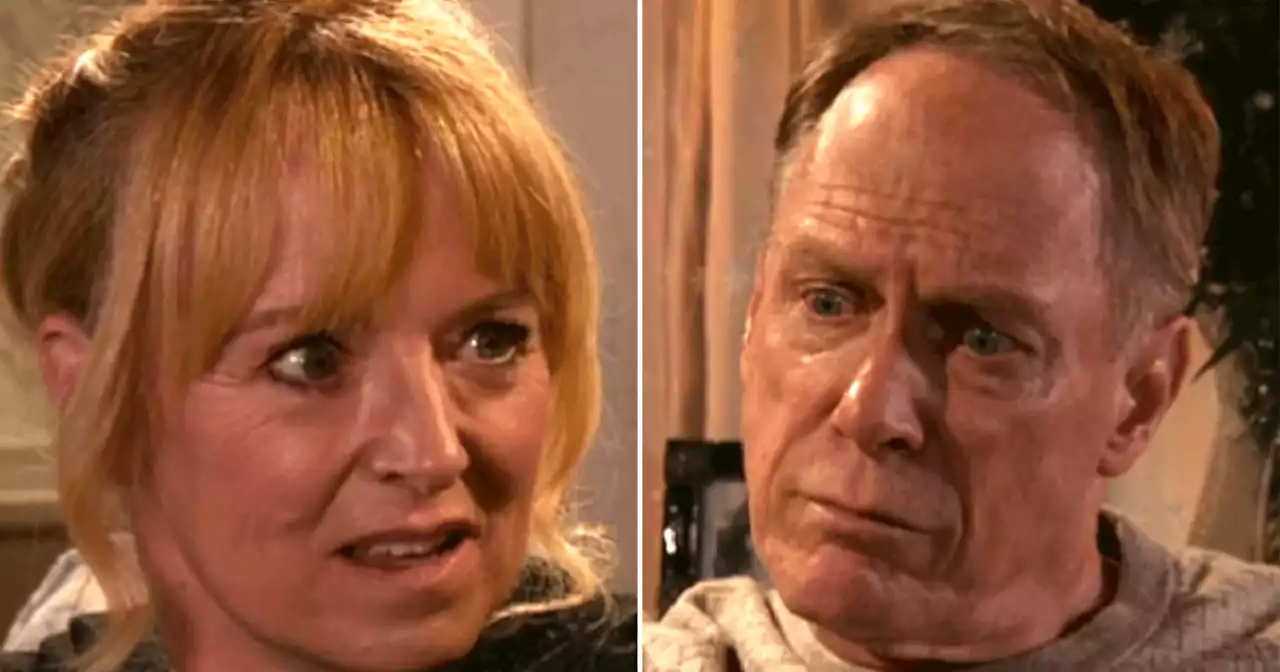 Stephen and Jenny in Corrie exit twist amid police drama