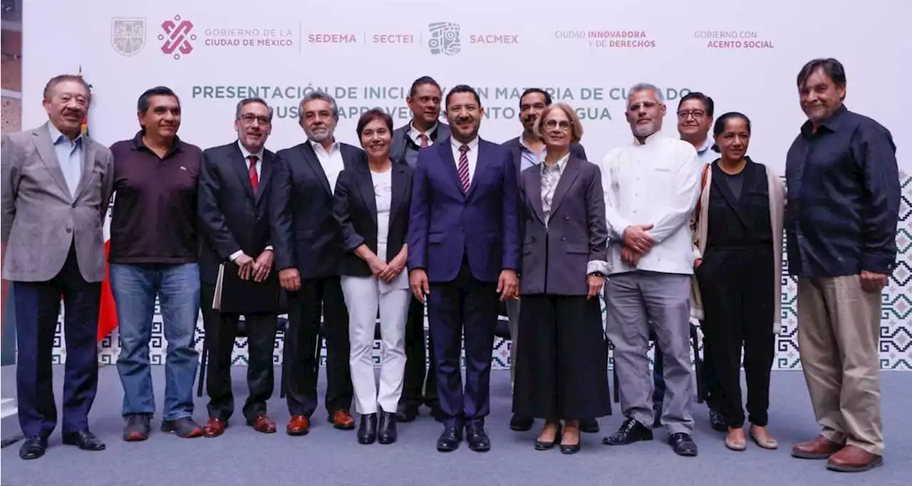 Gobierno de CdMx presenta iniciativa de captación de agua de lluvia