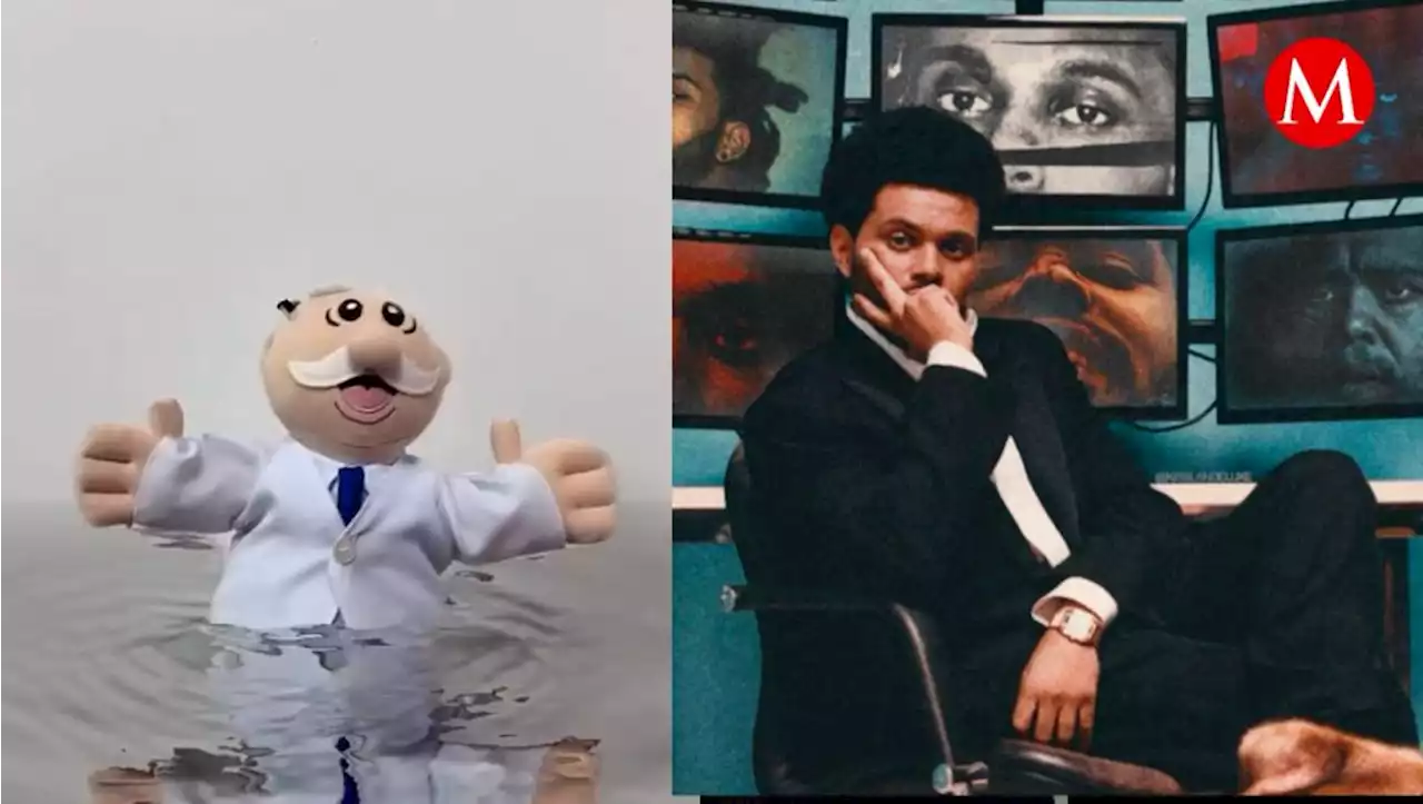 The Weeknd confunde peluche de Dr. Simi con un gato