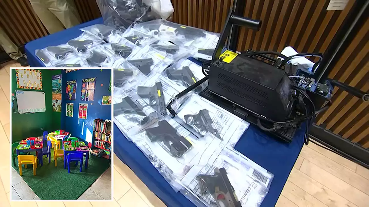 Ghost guns, 3D printer found in unlocked room during bust at East Harlem day care