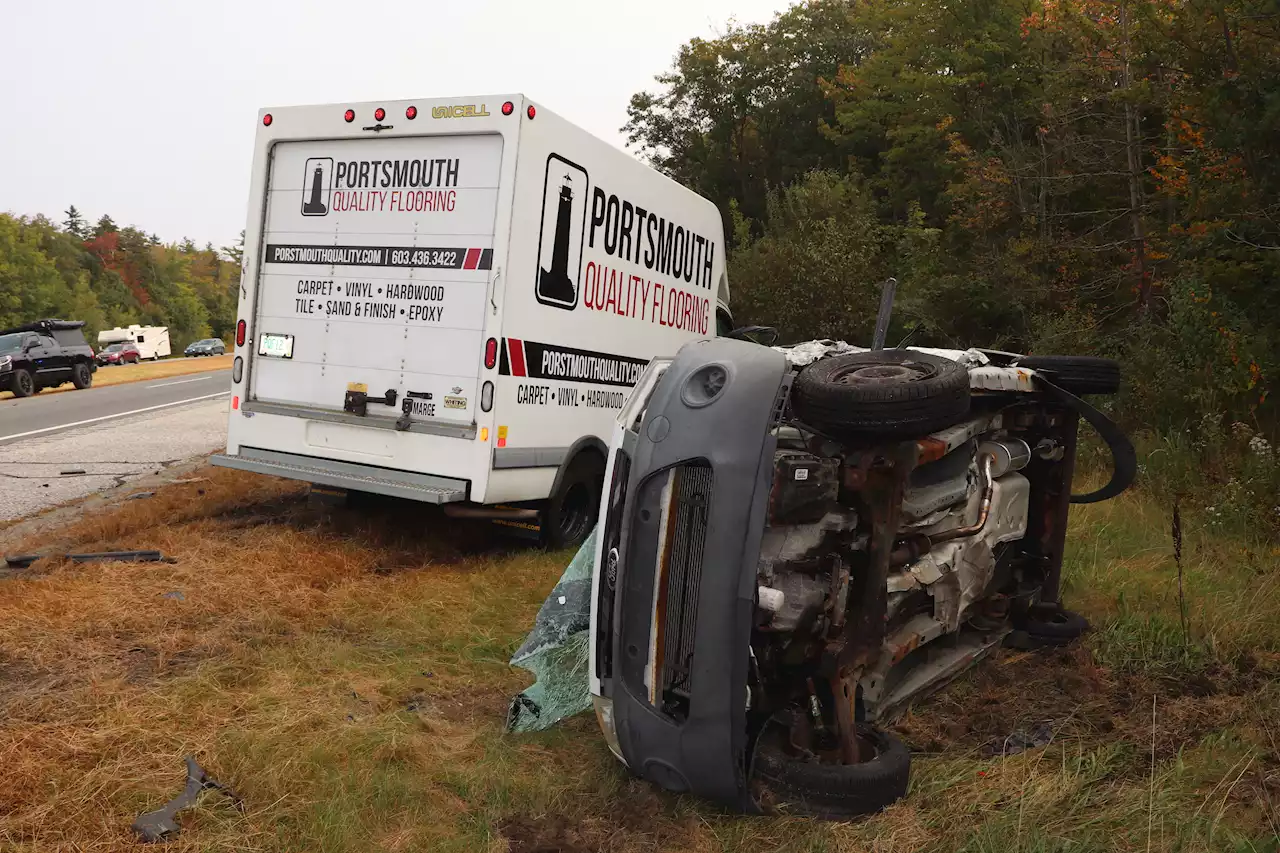 Woman charged with OUI after crashing into two cars in Maine