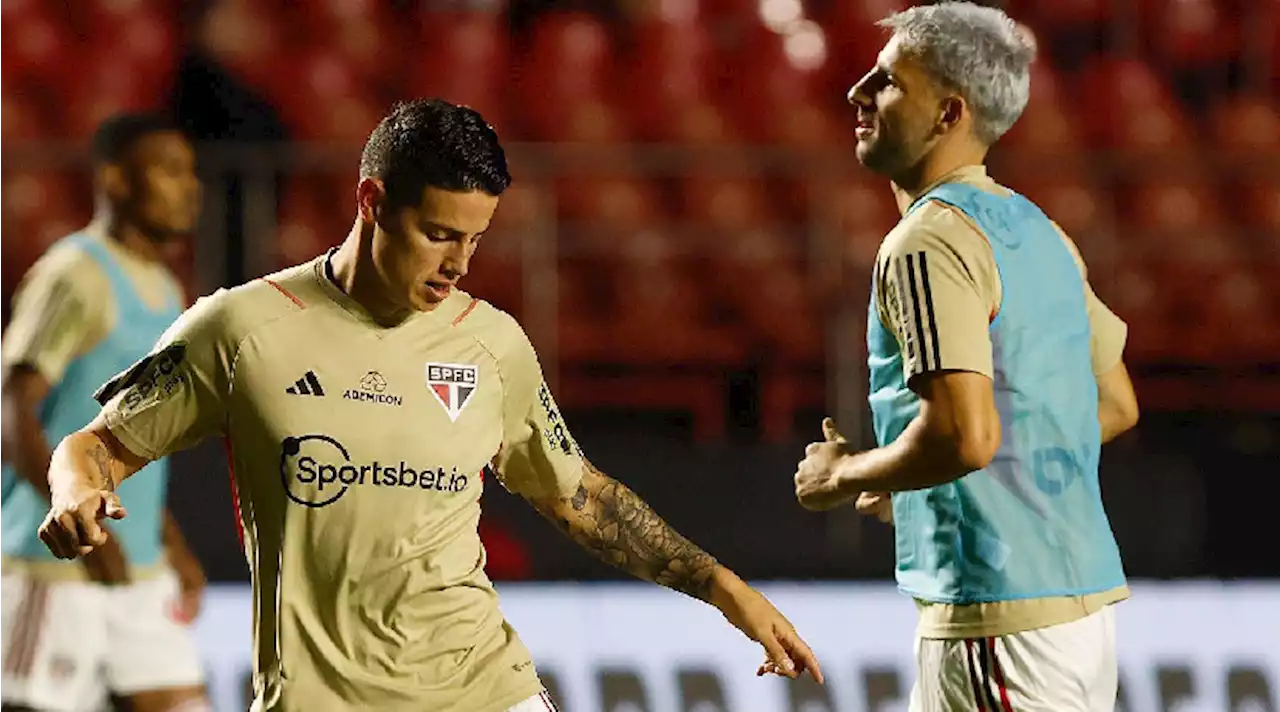 'Le falta profundidad': James Rodríguez recibió una crítica por parte del entrenador de Sao Paulo