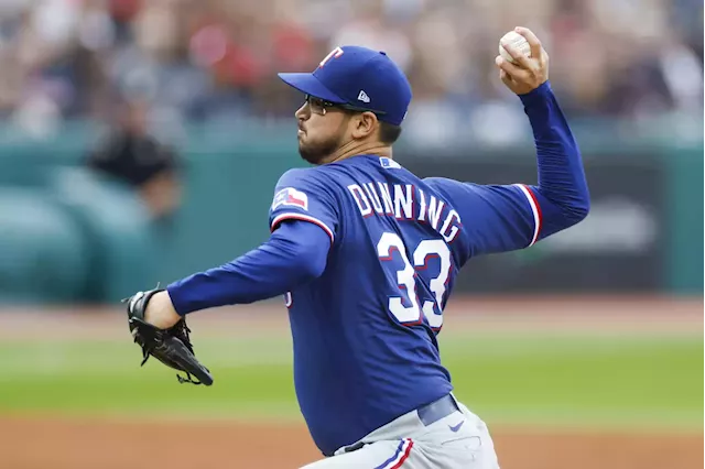 García, Dunning push Rangers to 5-0 win over the Angels - CBS Los Angeles