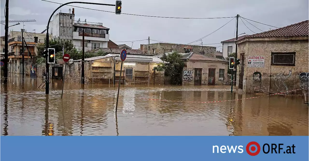 Ausgangsperre: Griechische Stadt Volos erneut überflutet