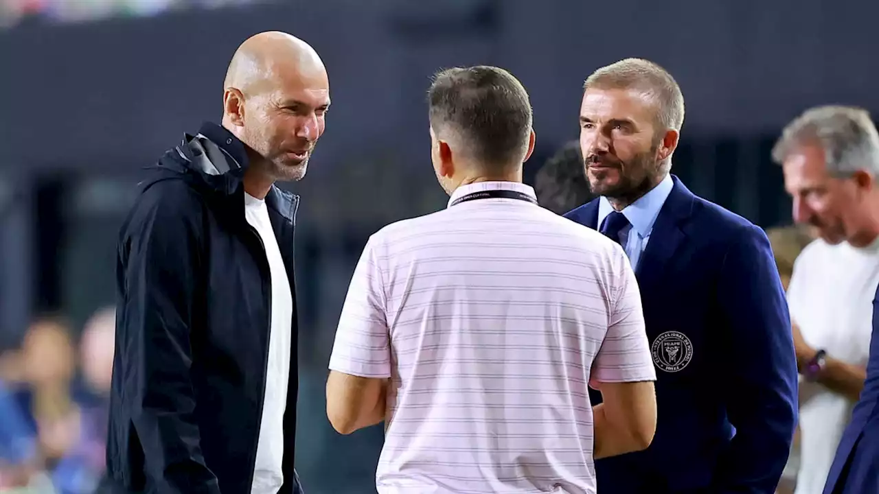 Inter Miami: la photo légendaire de Zidane avec Beckham et Messi