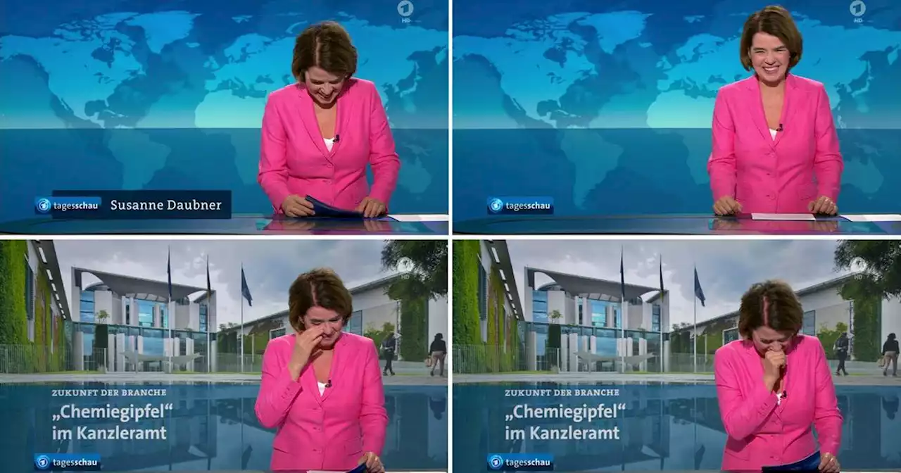 Nicht nur Daubners Lachanfall: Die lustigsten Momente bei „Tagesschau“ und „Tagesthemen“