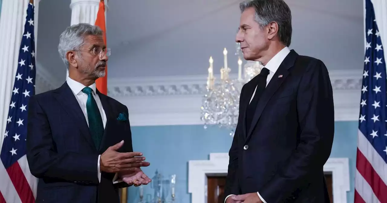 Blinken meets Indian foreign minister as row between India and Canada simmers