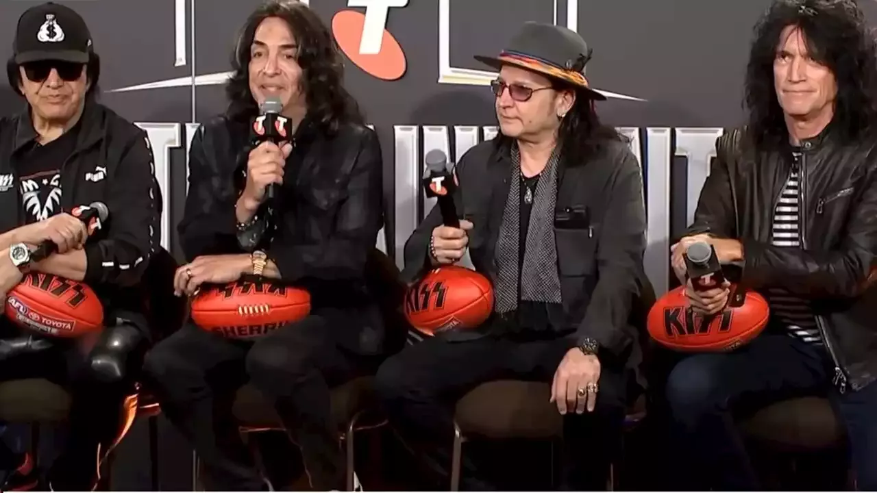 ‘Incredible honour’ KISS to perform ‘one last time’ in AFL Grand Final
