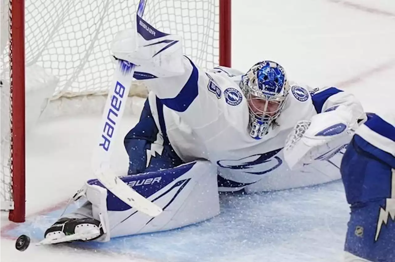 Lightning goalie Vasilevskiy is expected to miss the first 2 months of the season after back surgery