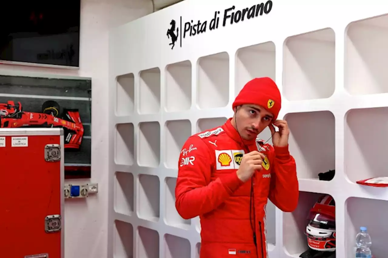 Charles Leclerc (Ferrari): «Sainz braucht keinen Rat»