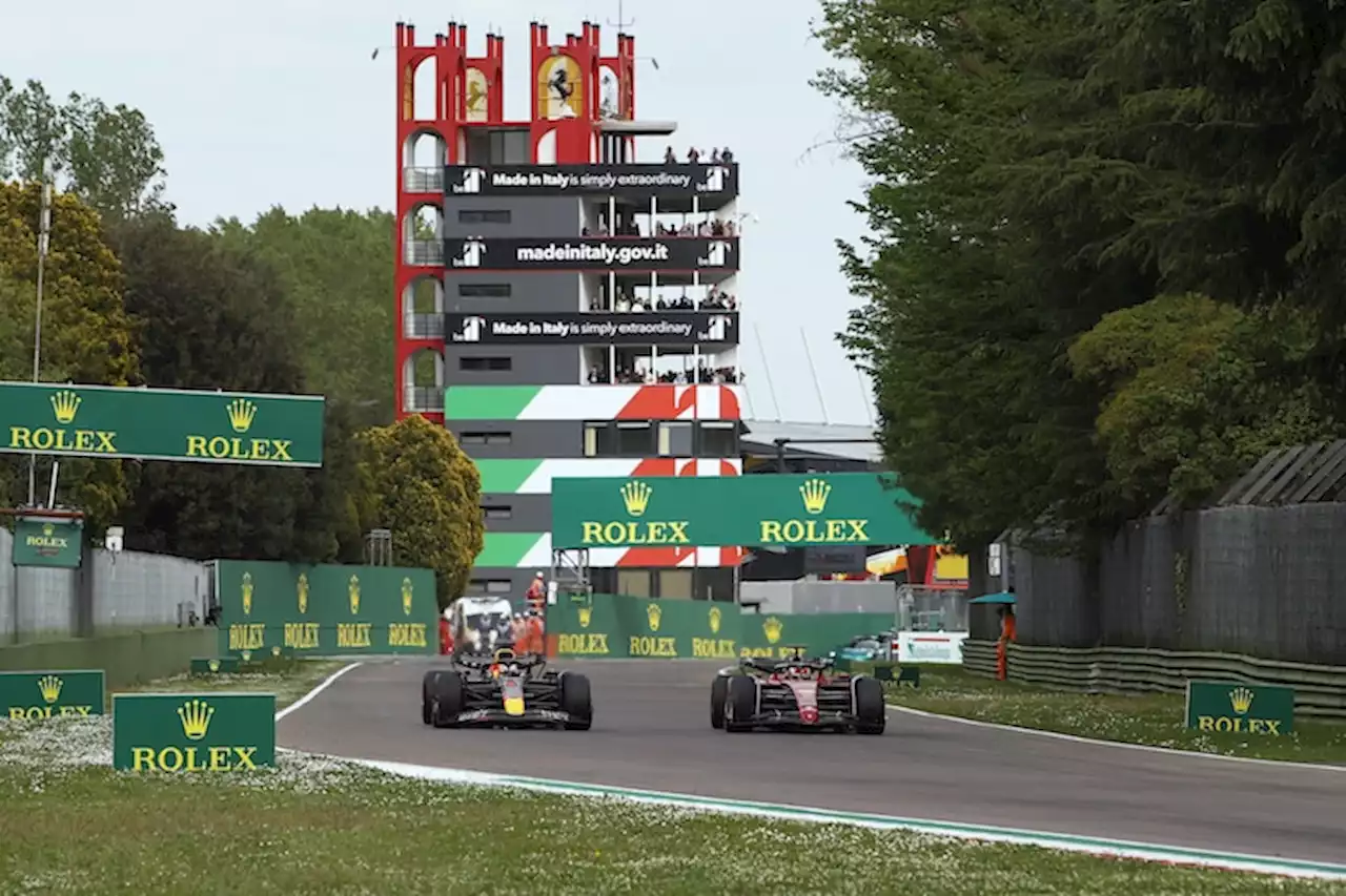 Imola-GP im Live-Ticker: Verstappen gegen Leclerc