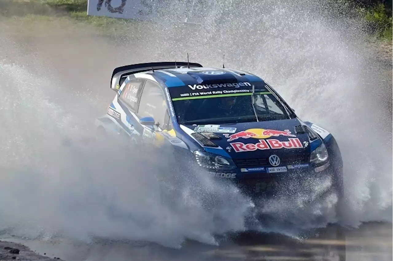 Ogier beim Argentinien-Shakedown Weltklasse