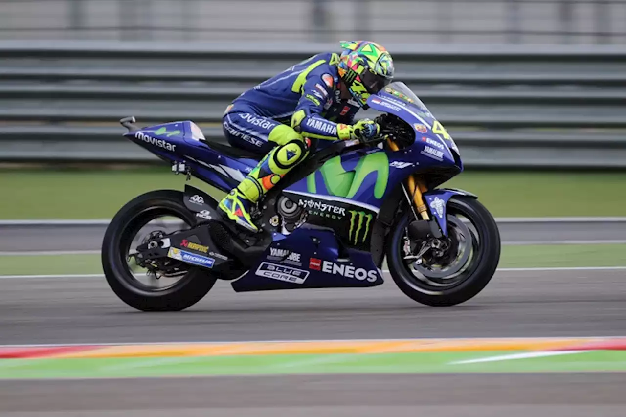 Valentino Rossi (Yamaha/20.): «Regen war hilfreich»