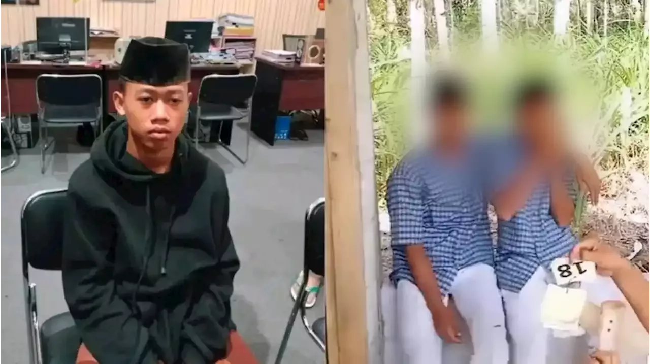 Tampang Pelaku Perundungan Siswa SMP Cilacap, Pakai Peci Dan Pasang ...