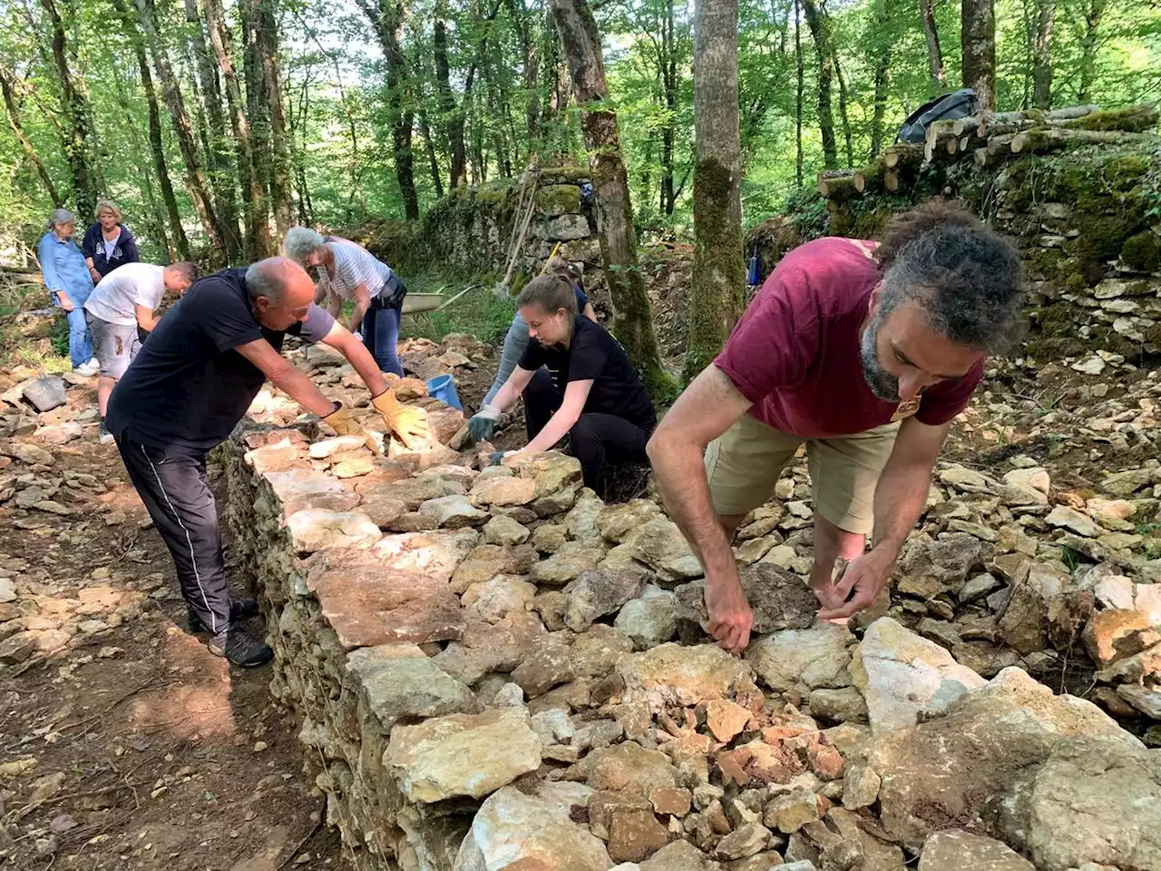 Plusieurs animations autour des pierres sèches en Dordogne